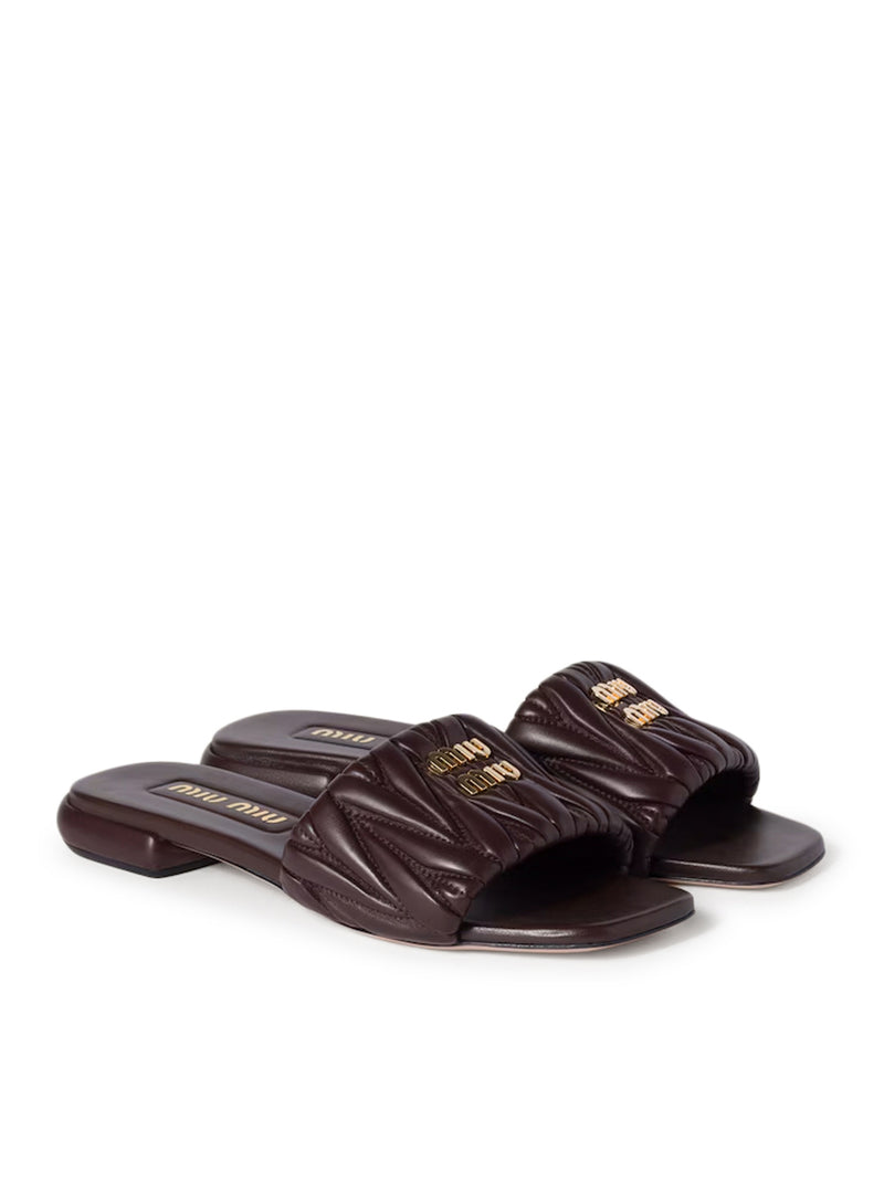 NAPPA MATELASSÉ SANDALS