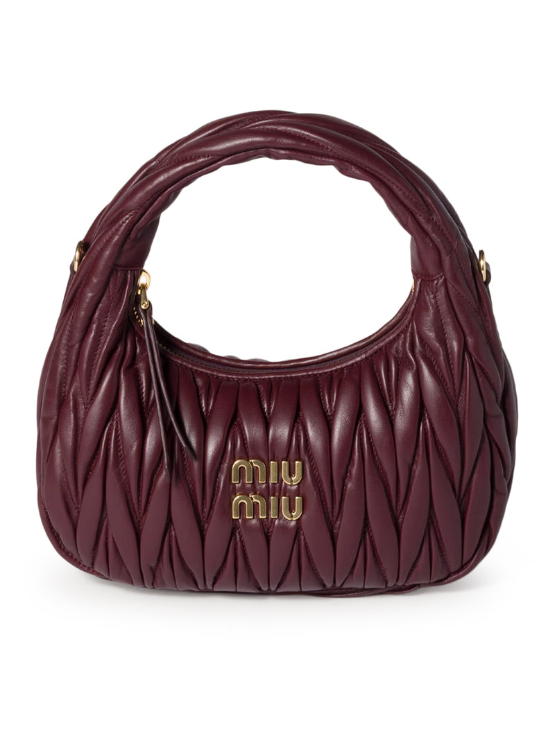 WANDER HOBO BAG IN MATELASSÉ NAPPA