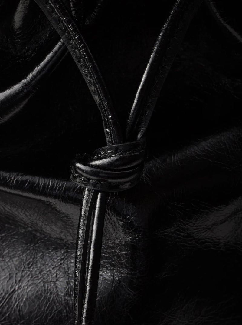 PRADA BONNIE LEATHER SHOPPING BAG