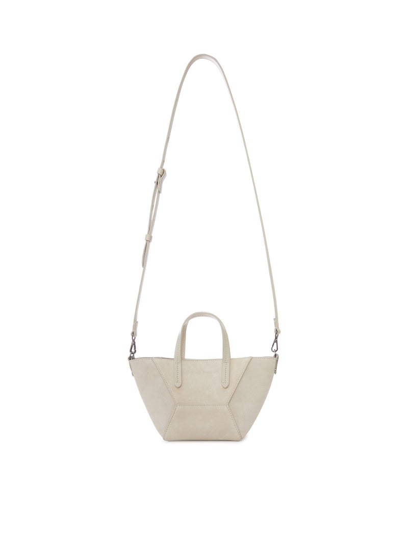 MINI SUEDE BAG WITH SHOULDER STRAP