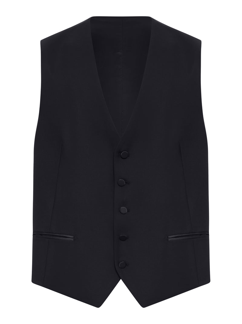 SINGLE-BREASTED VIRGIN WOOL TUXEDO