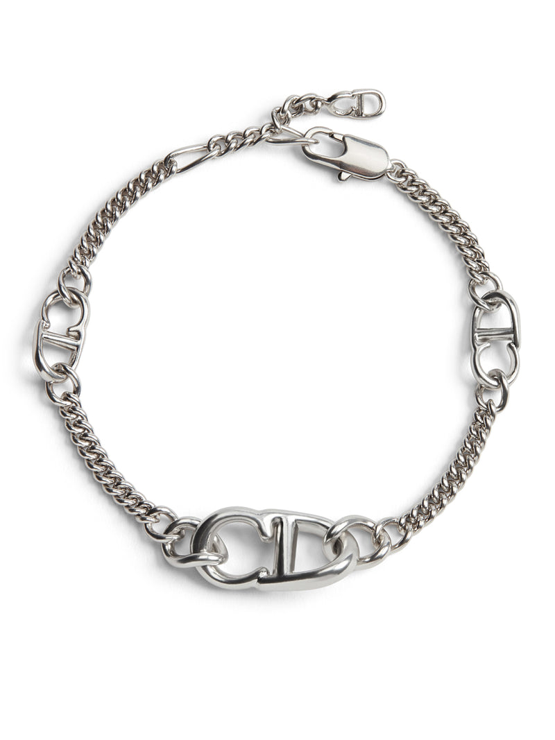 CD ICON THIN LINK BRACELET