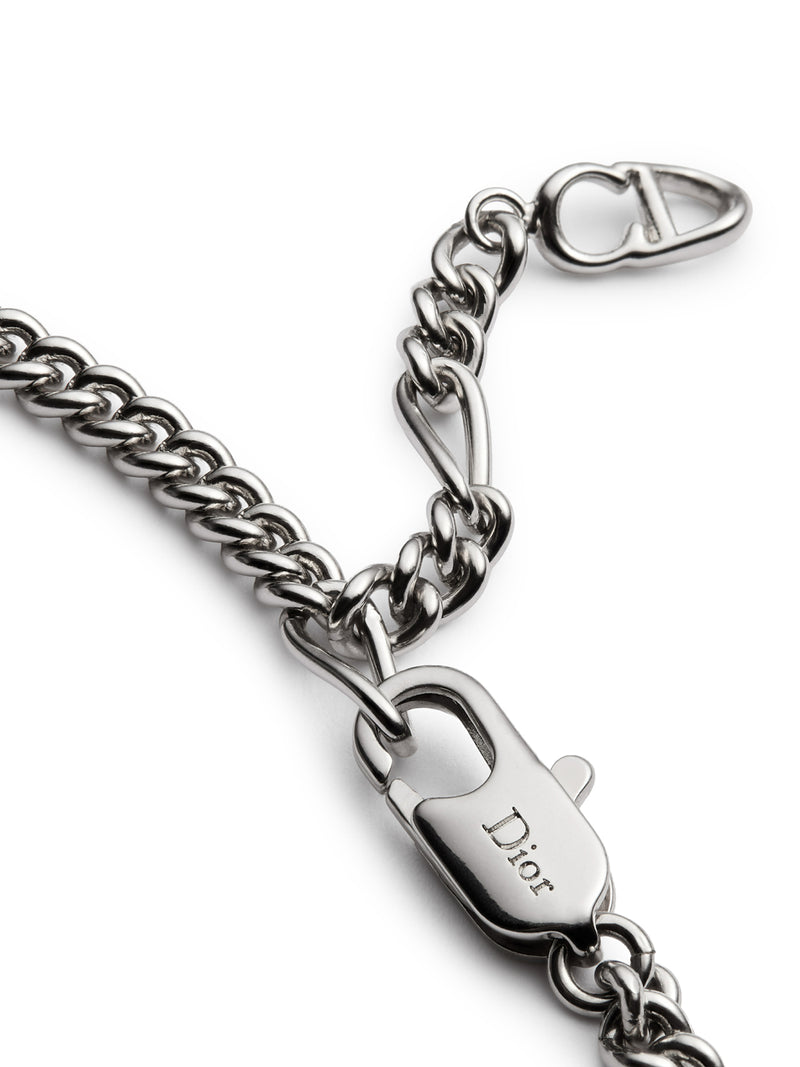 CD ICON THIN LINK NECKLACE