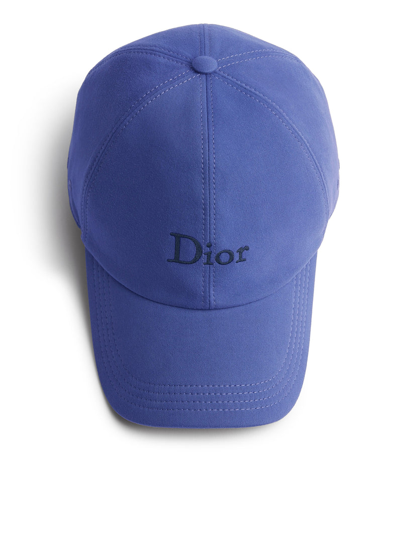 BLUE COTTON CANVAS HAT