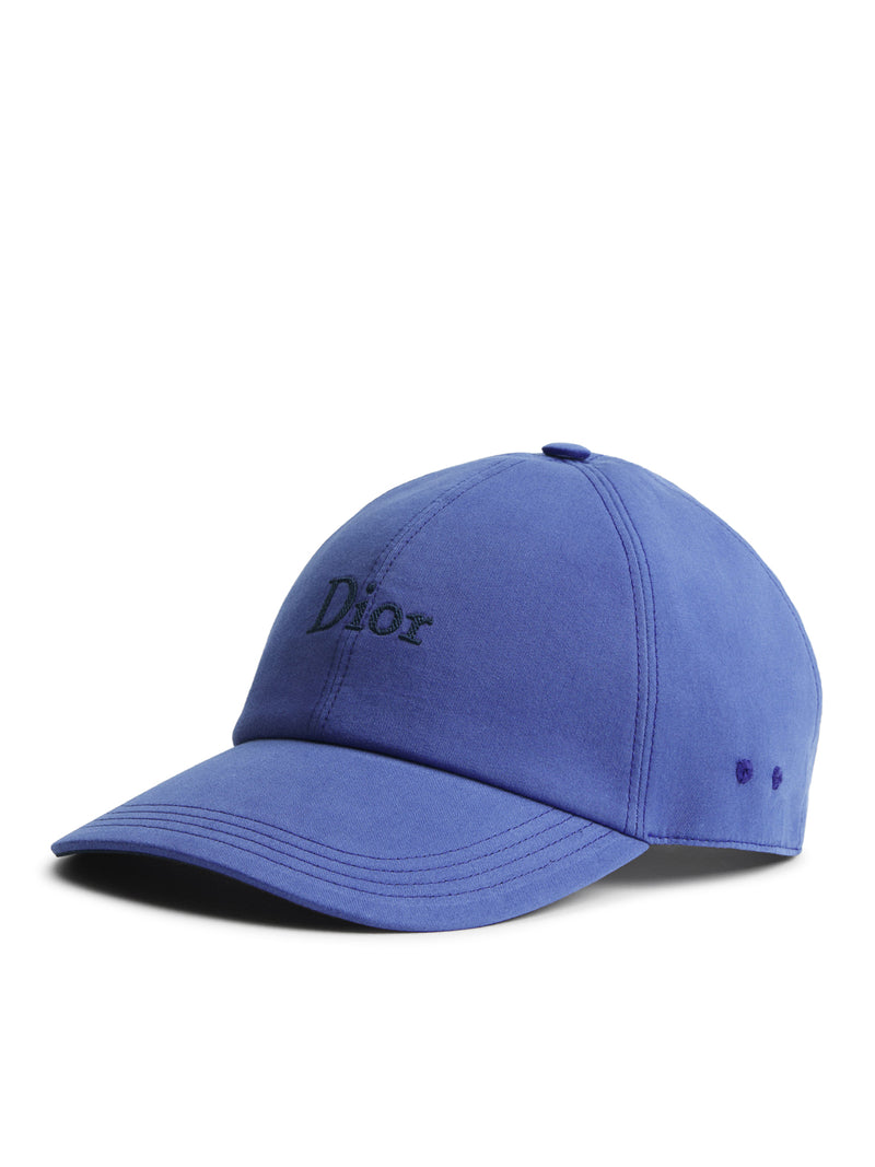 BLUE COTTON CANVAS HAT