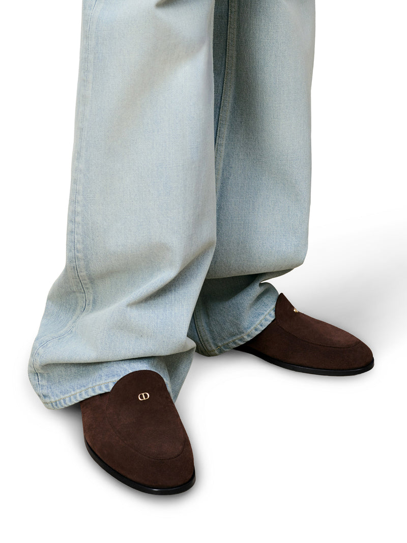 ANTIBES SUEDE CALFSKIN LOAFERS