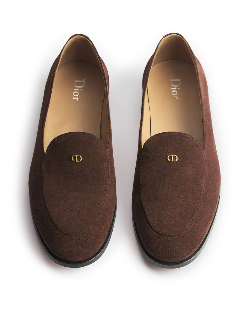 ANTIBES SUEDE CALFSKIN LOAFERS