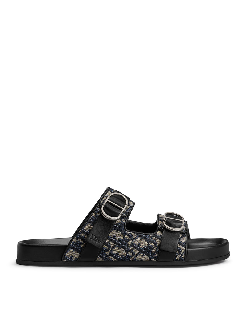 AQUA SANDALS IN DIOR OBLIQUE JACQUARD