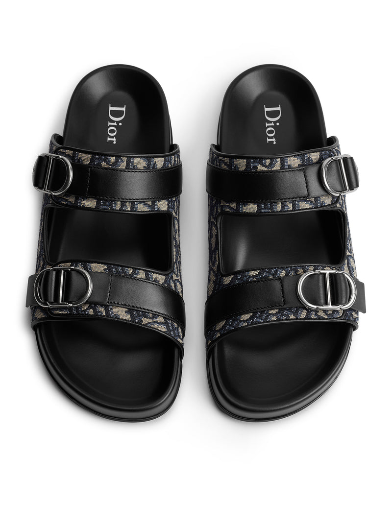 AQUA SANDALS IN DIOR OBLIQUE JACQUARD