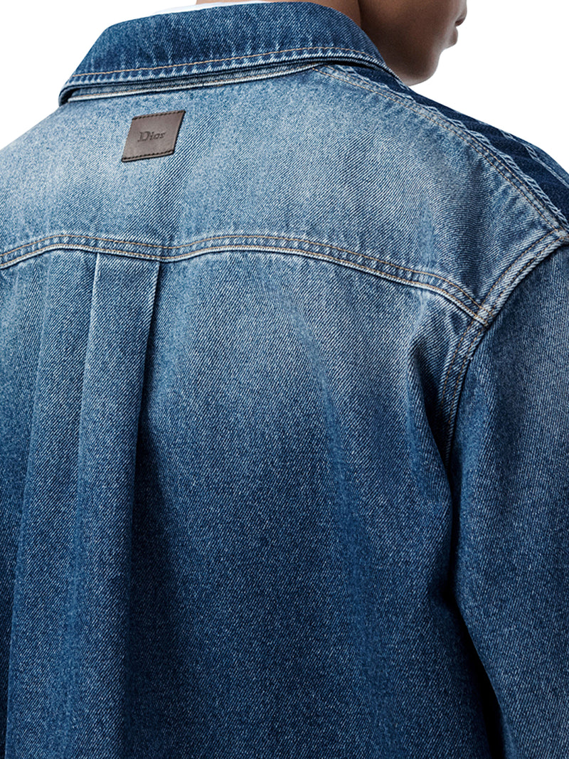 COTTON TWILL SHIRT-JACKET