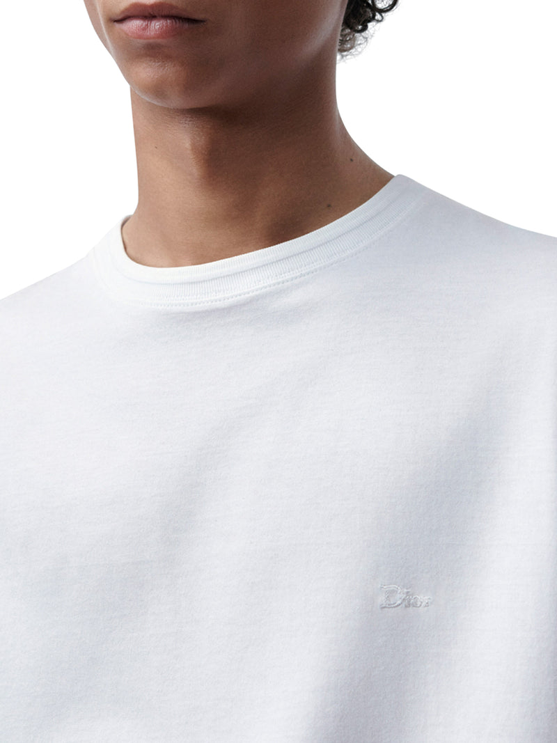 DIOR EMBROIDERED COTTON JERSEY T-SHIRT