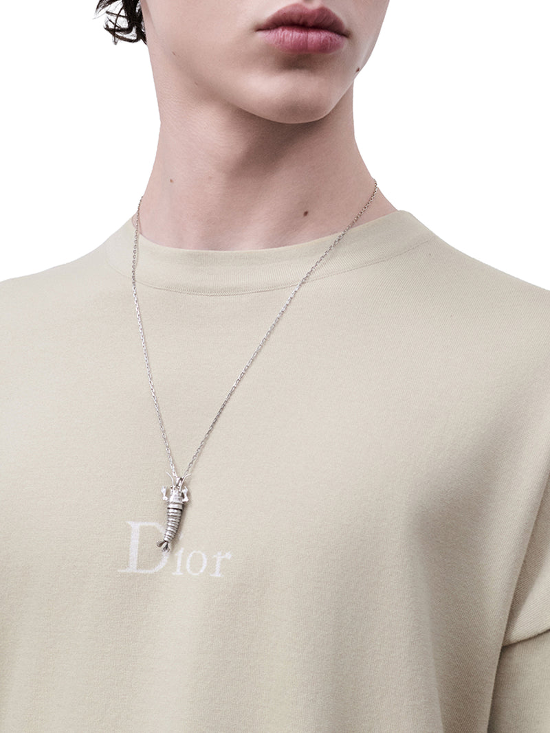 T-SHIRT WITH DIOR SIGNATURE OVERSIZED FIT