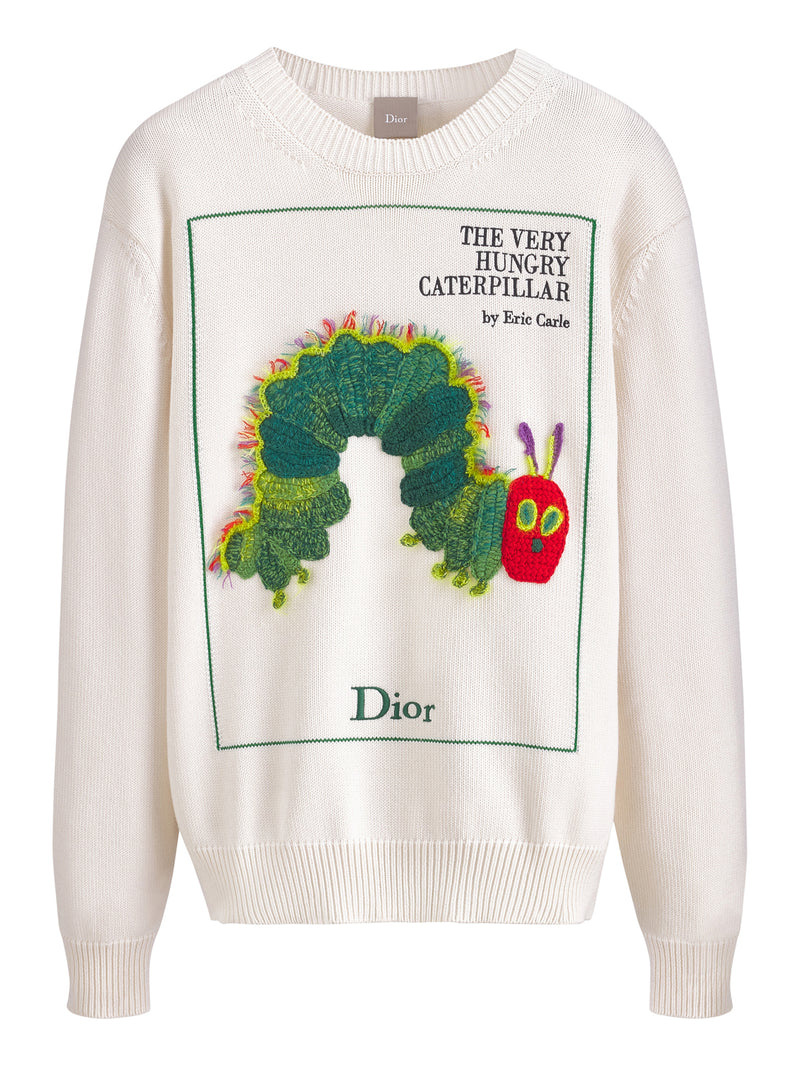 SWEATER WITH BOOK COVER EMBROIDERY