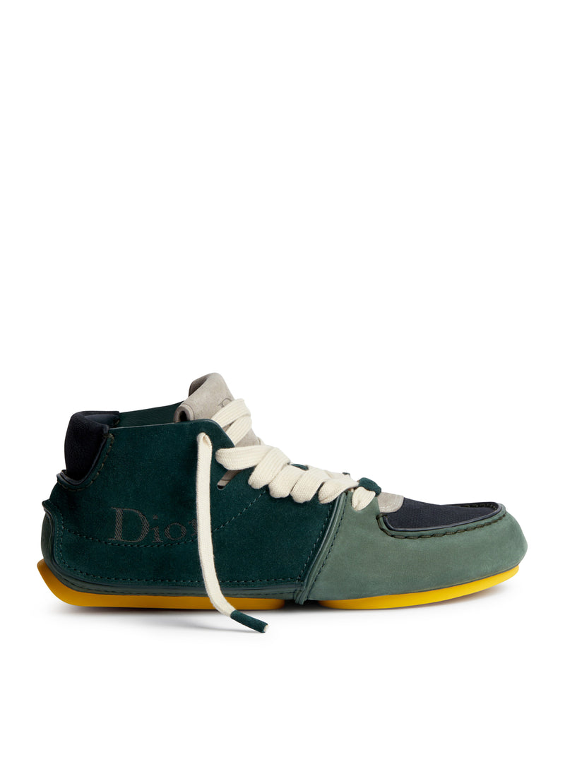 DIOR ROADIE LACE-UP BOOT IN SUEDE