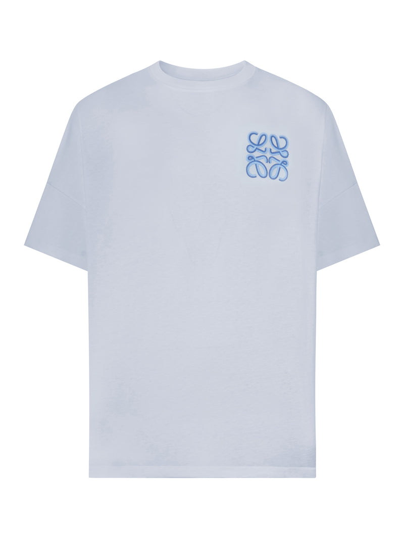 T-SHIRT WITH ANAGRAM EMBROIDERY