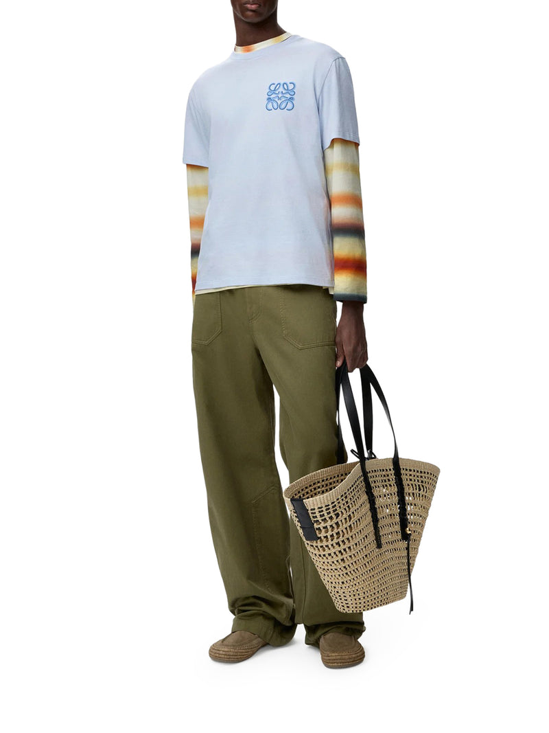 T-SHIRT WITH ANAGRAM EMBROIDERY