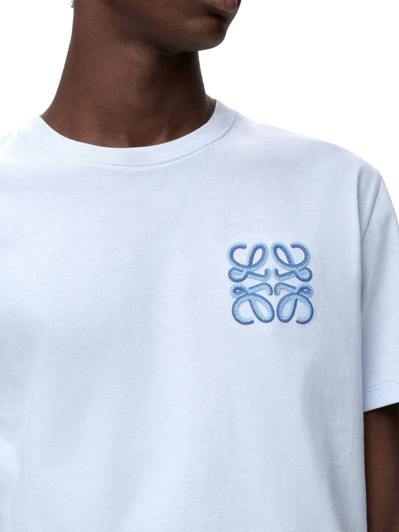 T-SHIRT WITH ANAGRAM EMBROIDERY