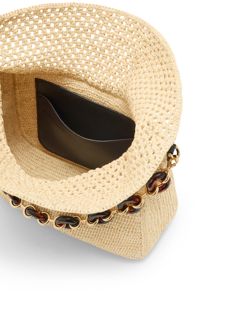 MEDIUM OLA RAFFIA BAG