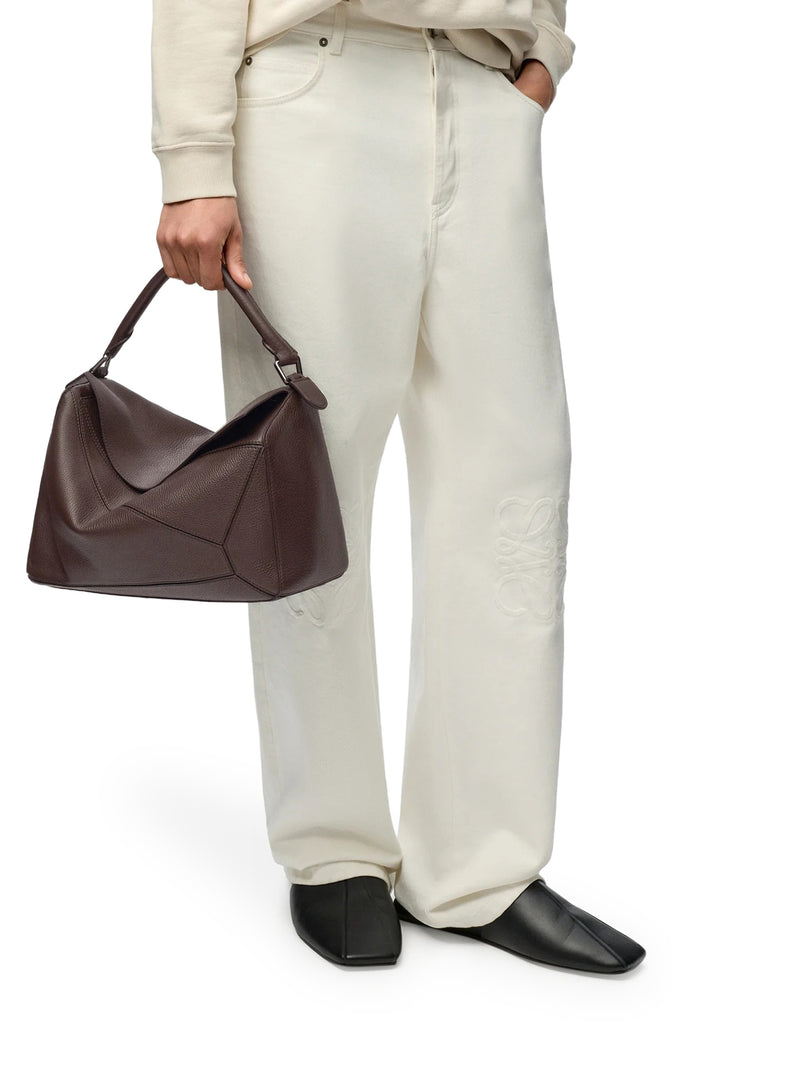 LARGE PUZZLE BAG IN SOFT CALFSKIN