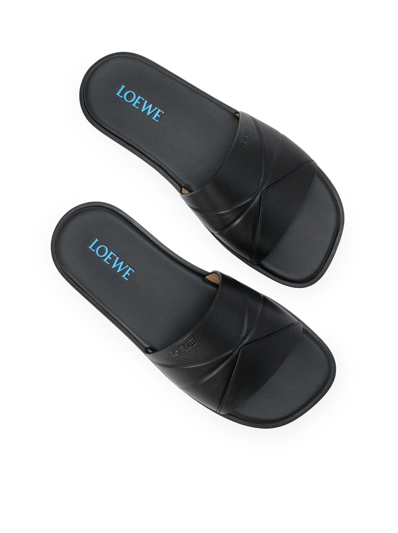 ORIGAMI SLIDES IN SOFT CALFSKIN