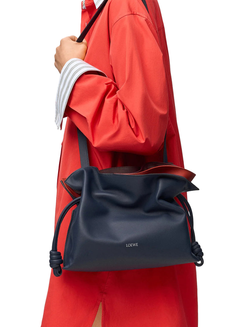 MEDIUM LAYERED FLAMENCO CLUTCH IN NAPPA CALFSKIN