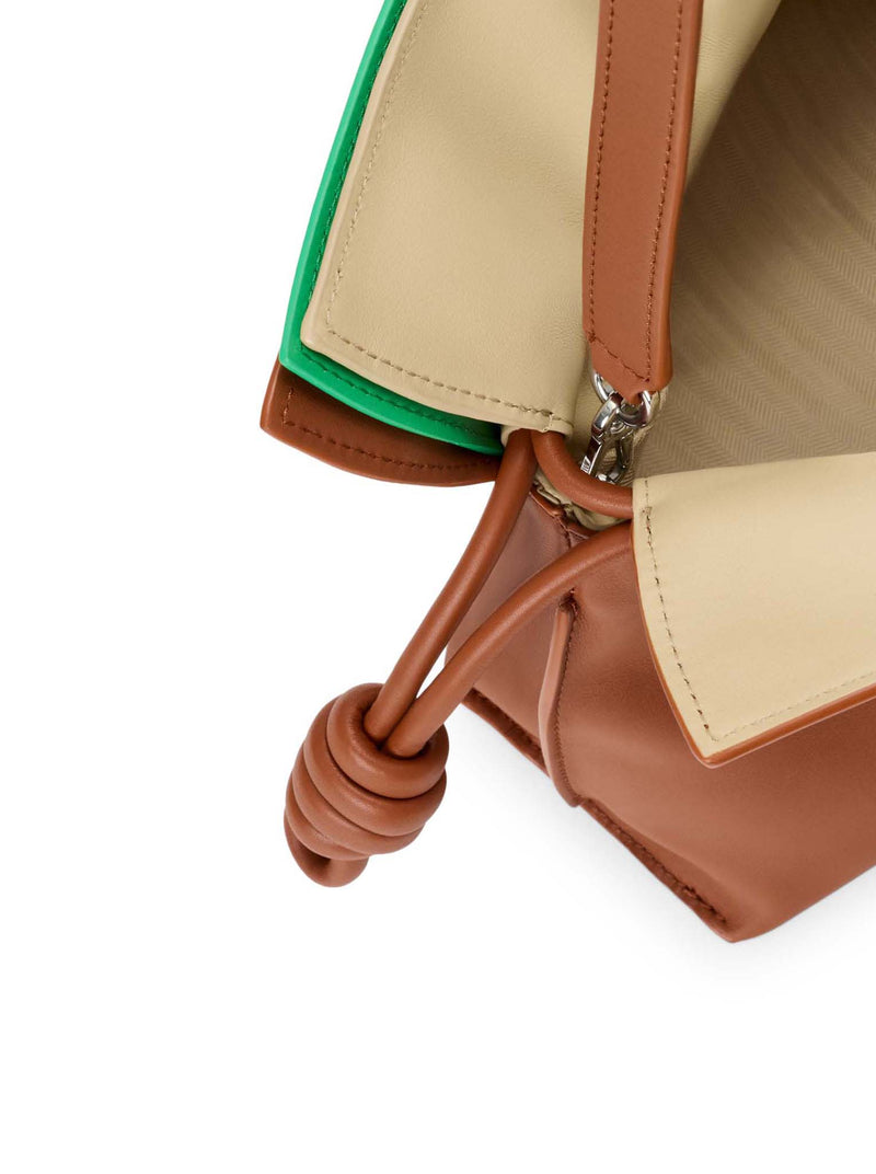 MEDIUM LAYERED FLAMENCO CLUTCH IN NAPPA CALFSKIN