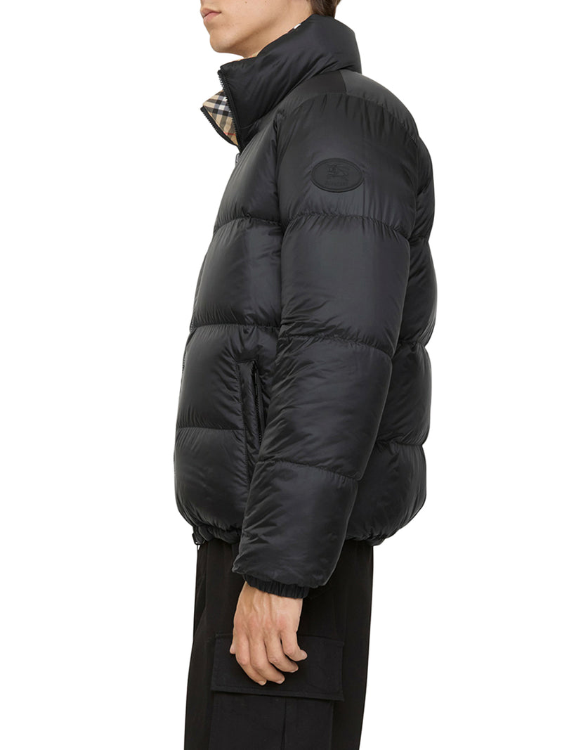 SNOWDON CHECK REVERSIBLE DOWN JACKET