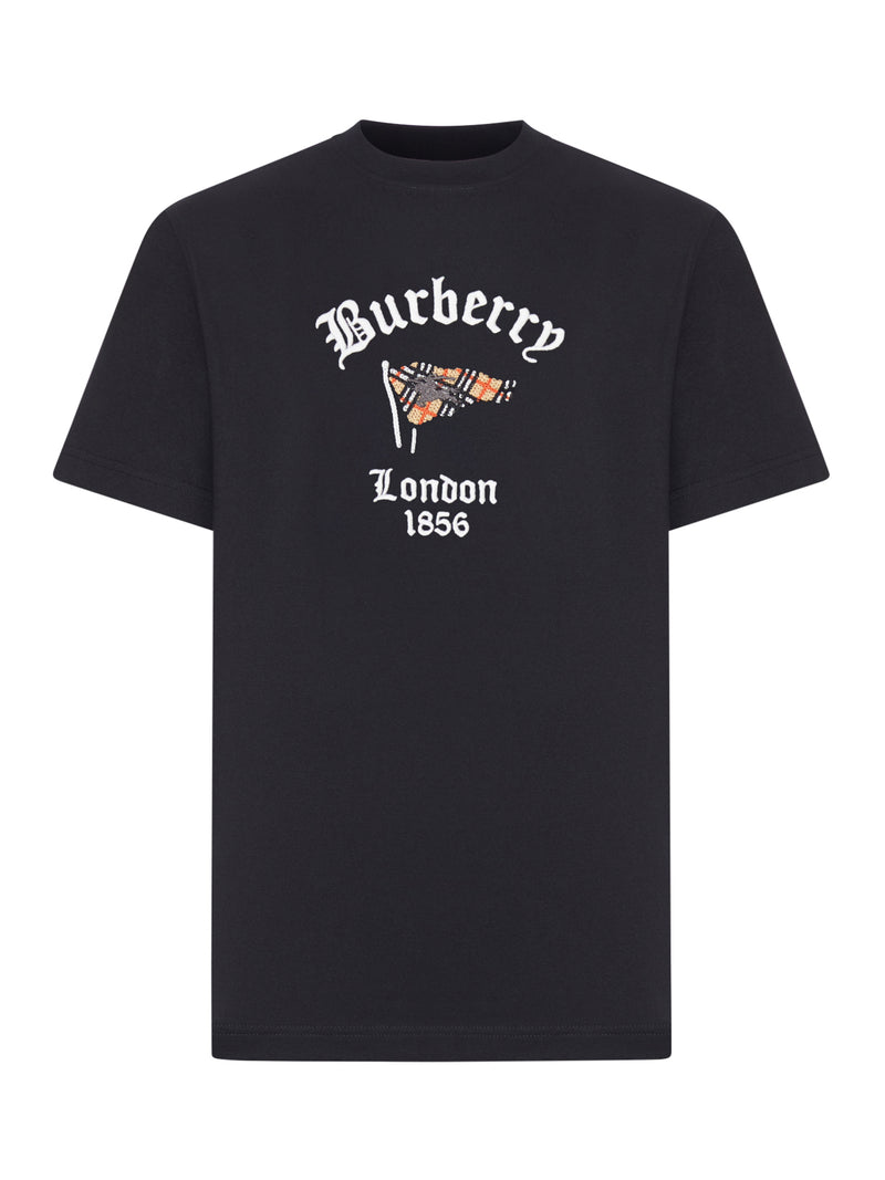 COTTON T-SHIRT WITH FRONT LOGO