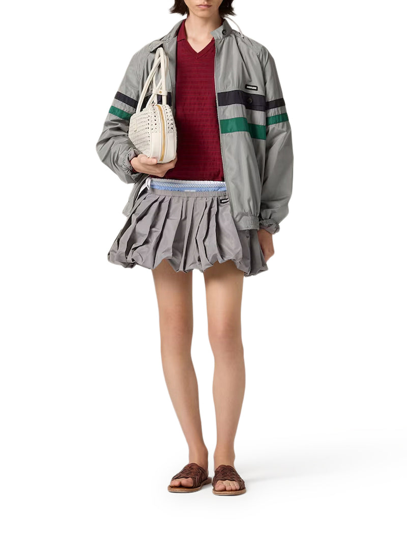V-NECK COTTON SWEATER
