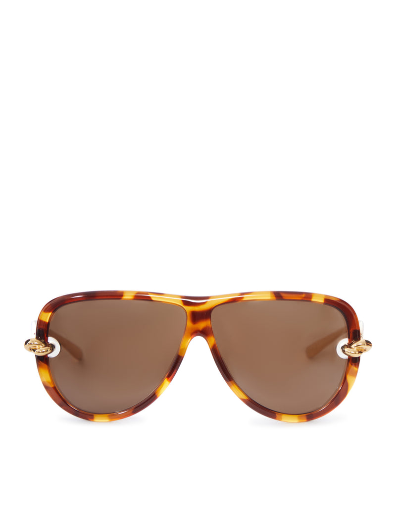 AVIATOR KNOT SUNGLASSES