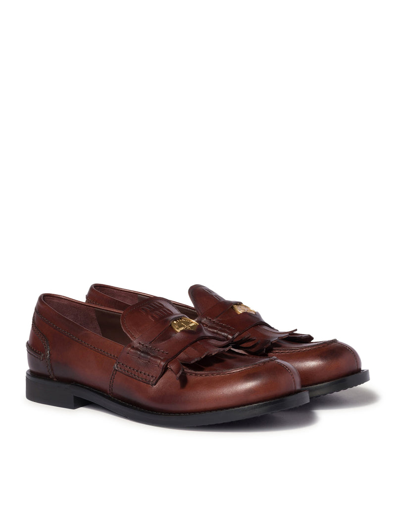 LEATHER LOAFERS
