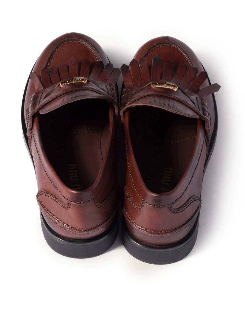 LEATHER LOAFERS