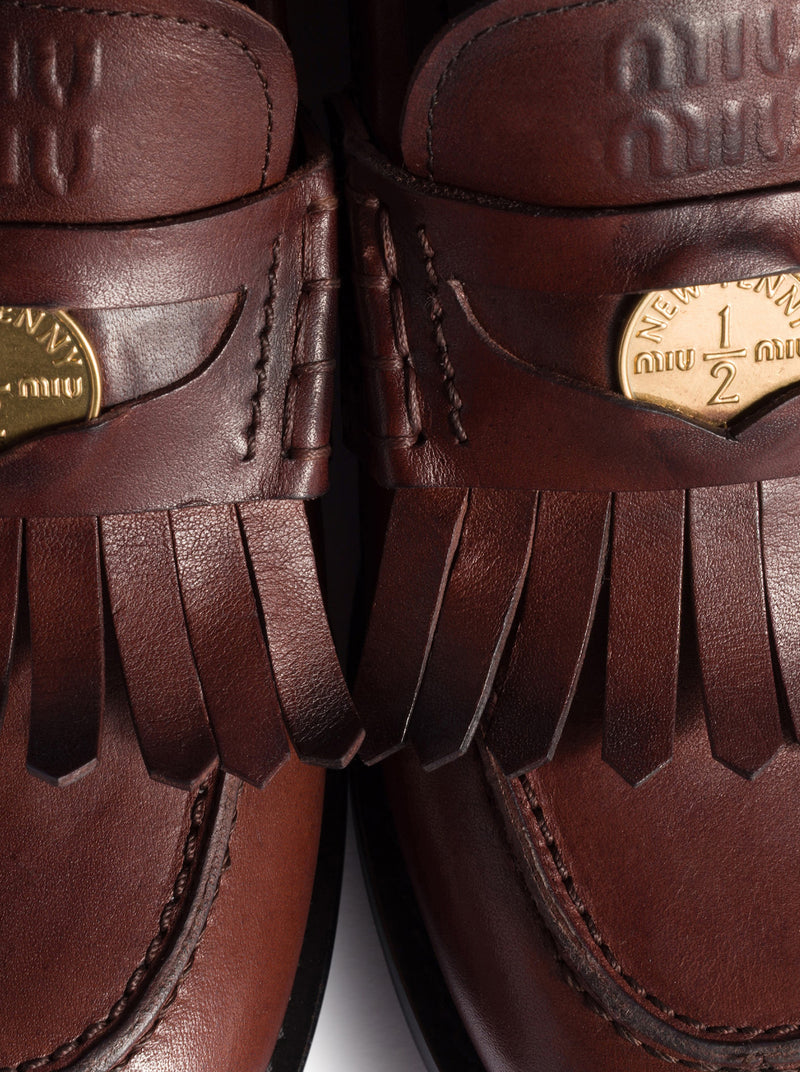 LEATHER LOAFERS