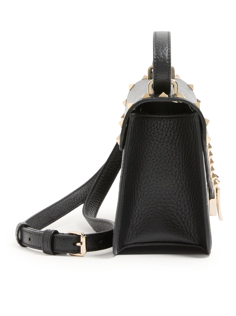 SMALL ROCKSTUD CALFSKIN SHOULDER BAG