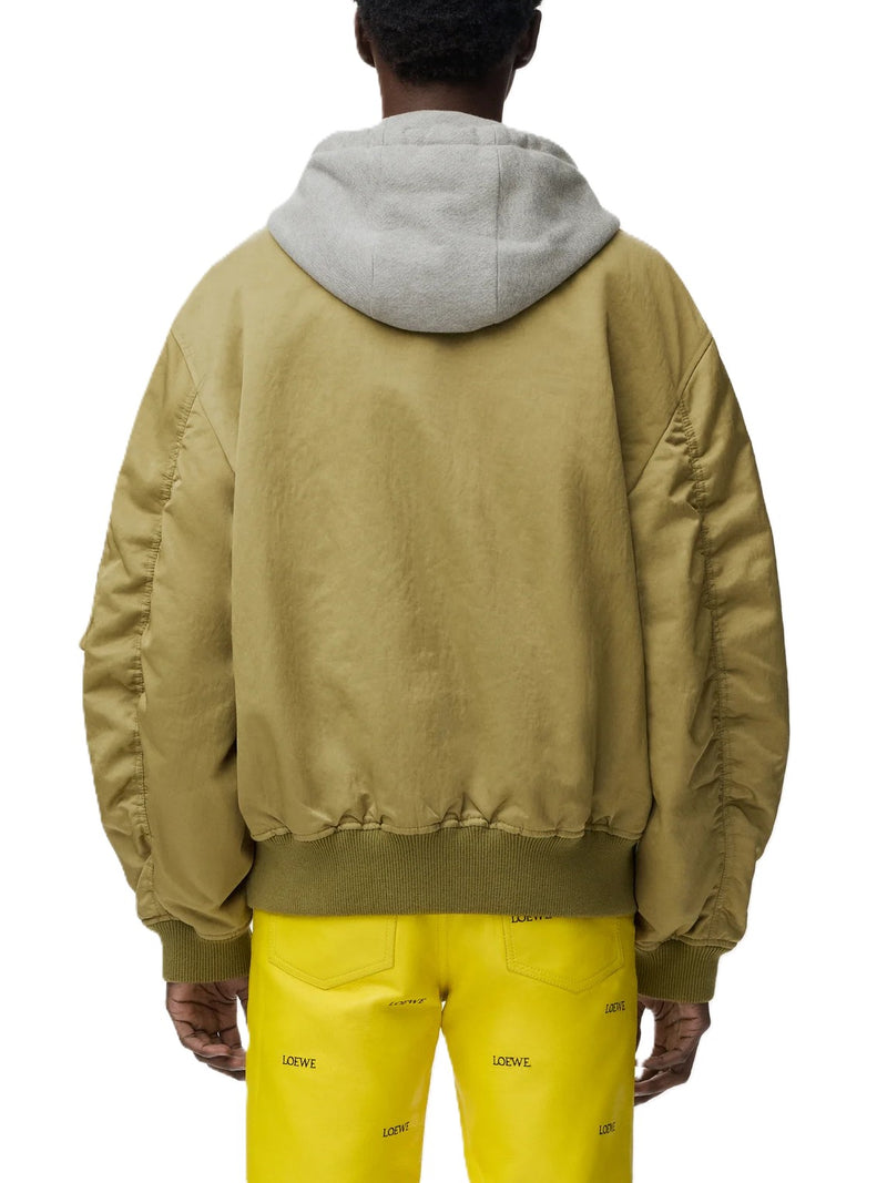 TECHNICAL FABRIC BOMBER JACKET