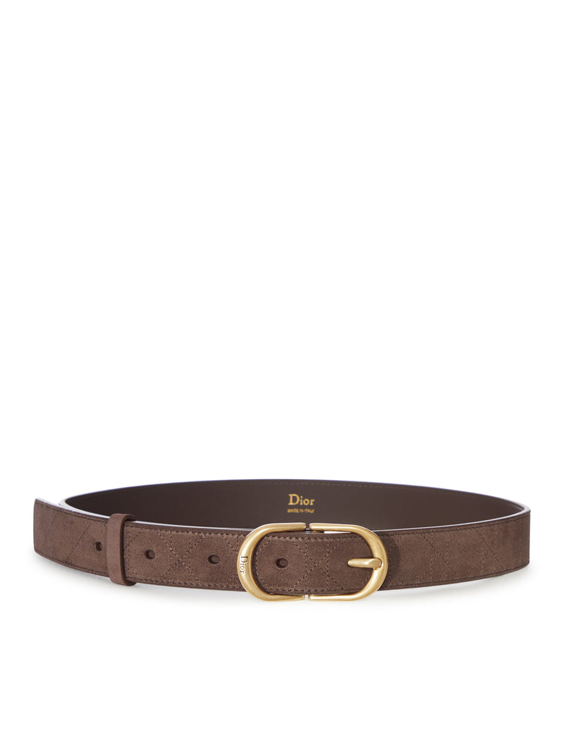 CLASSY CD BELT IN SUEDE CALFSKIN