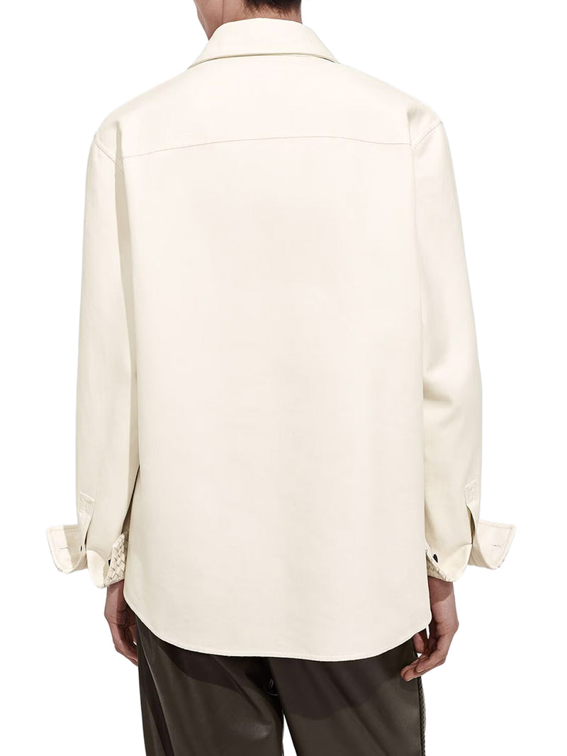 COTTON GABARDINE OVERSHIRT