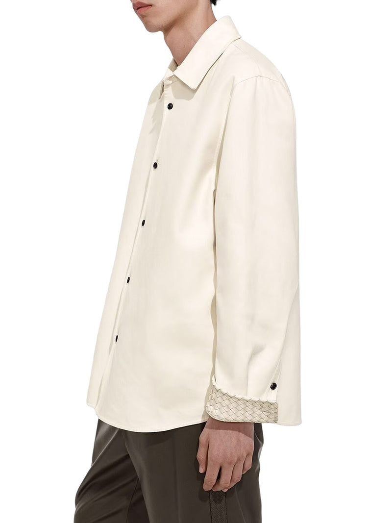 COTTON GABARDINE OVERSHIRT