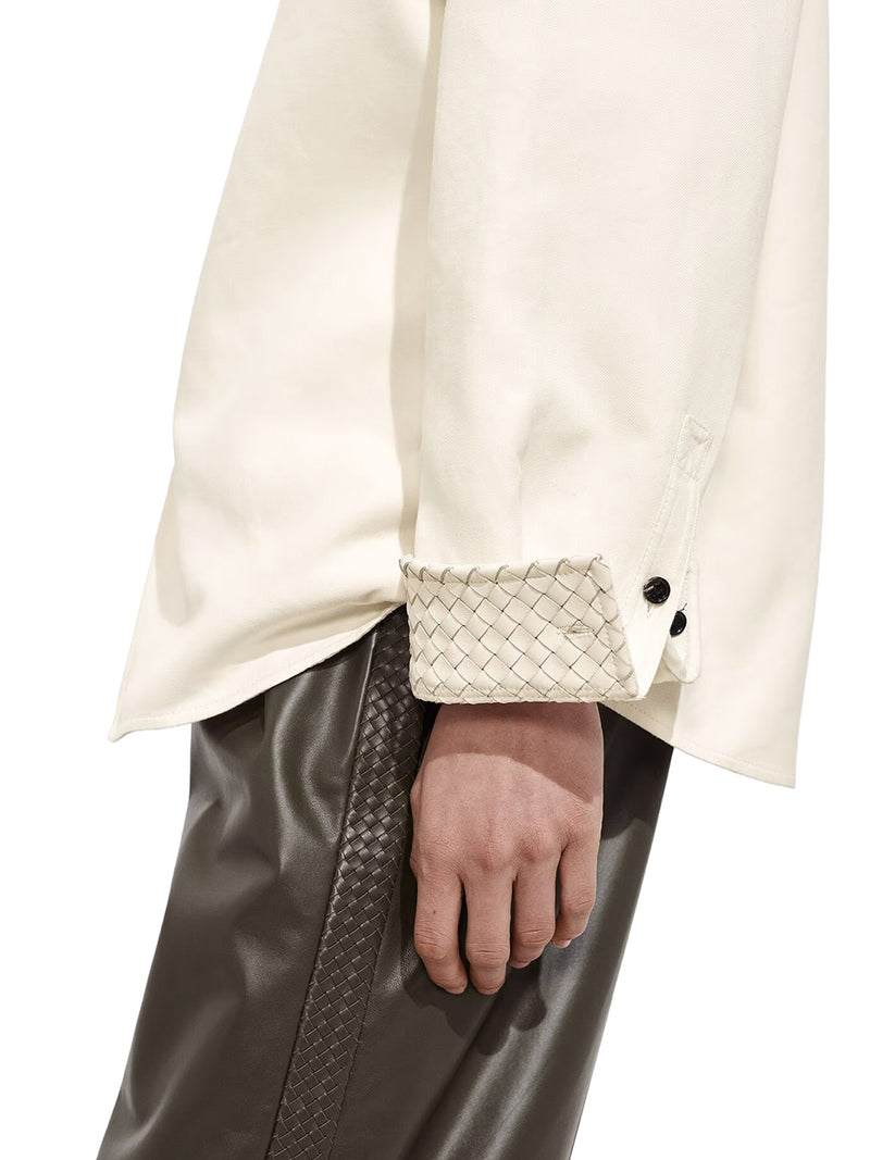 COTTON GABARDINE OVERSHIRT