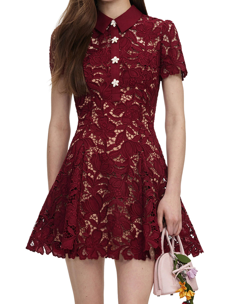 LACE MINI DRESS