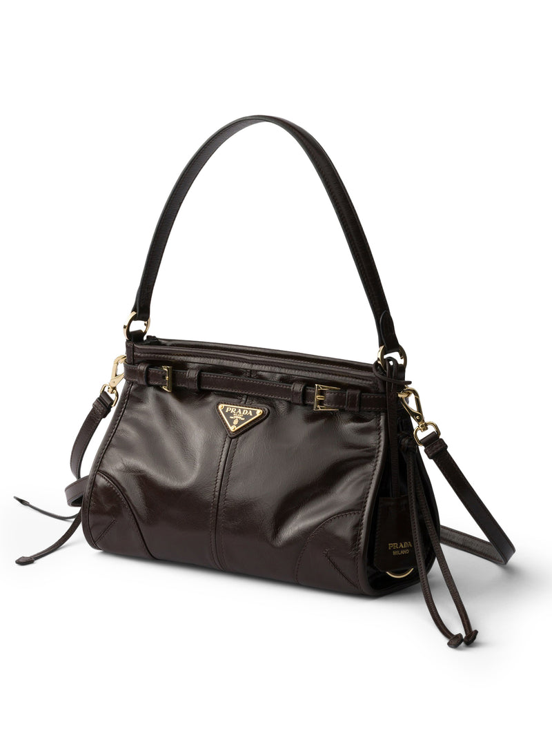 PRADA BONNIE SMALL LEATHER HANDBAG