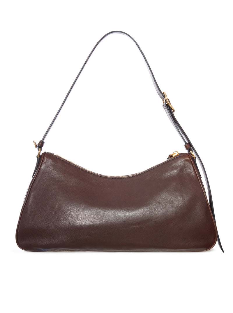 PRADA AIMÉE LEATHER SHOULDER BAG