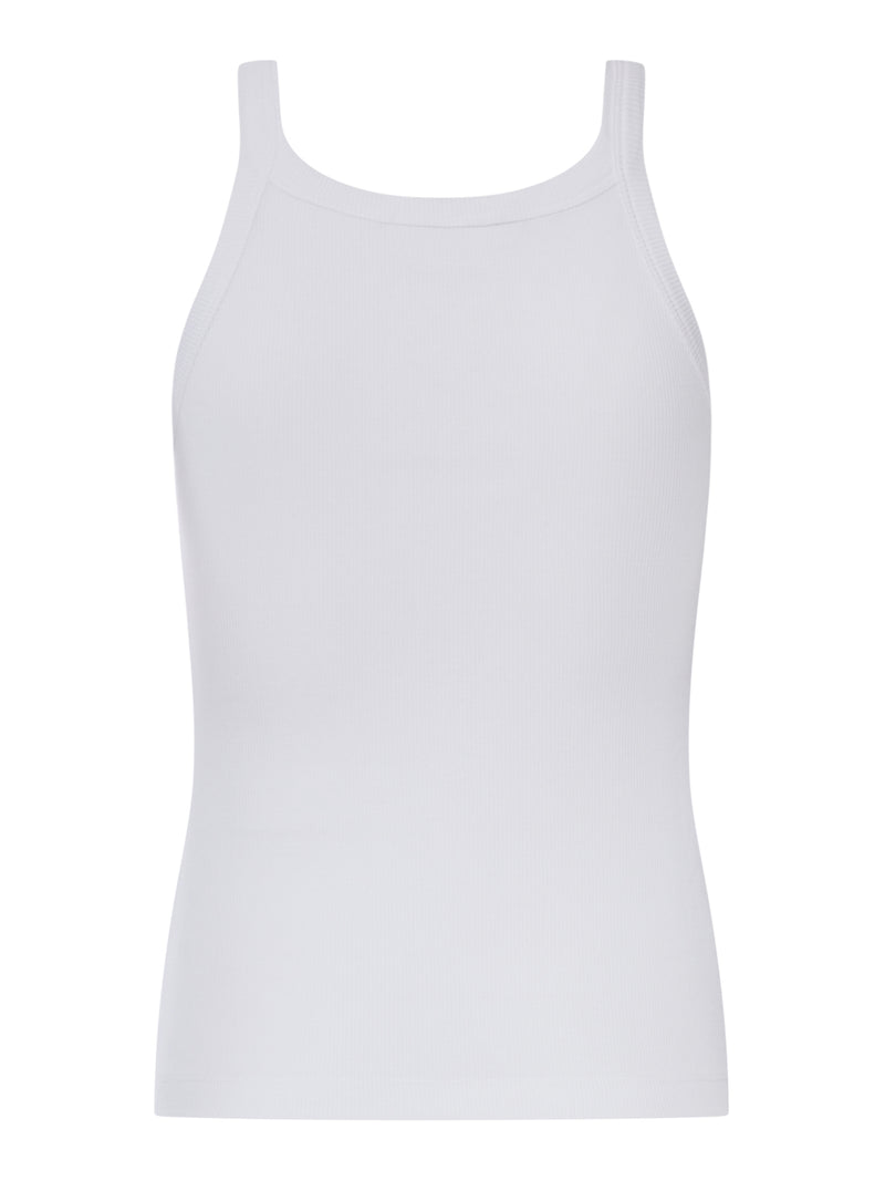RIBBED COTTON TOP