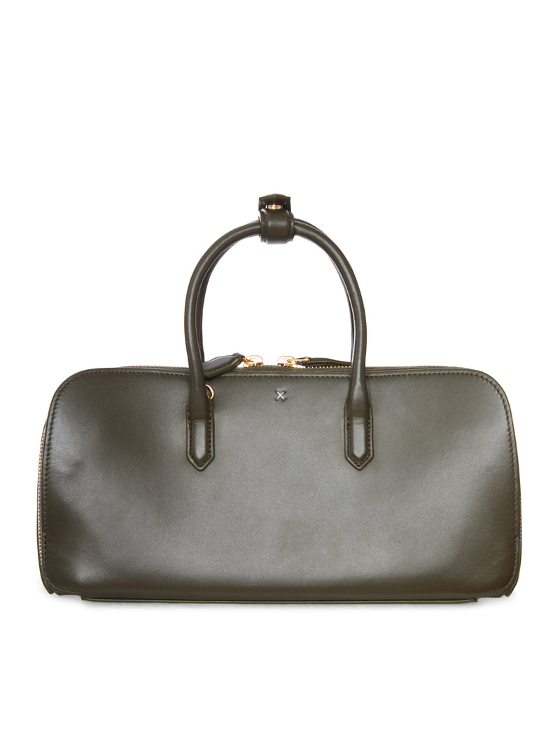 DELTA SMALL CALFSKIN BOX BAG