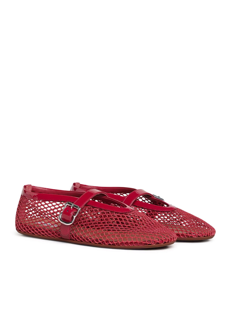 FLAT MESH BALLERINAS