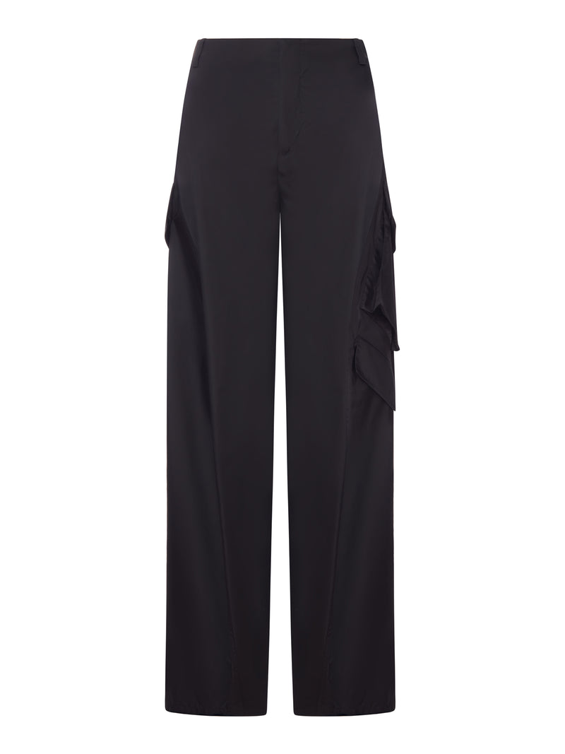 TAFFETA CARGO PANTS
