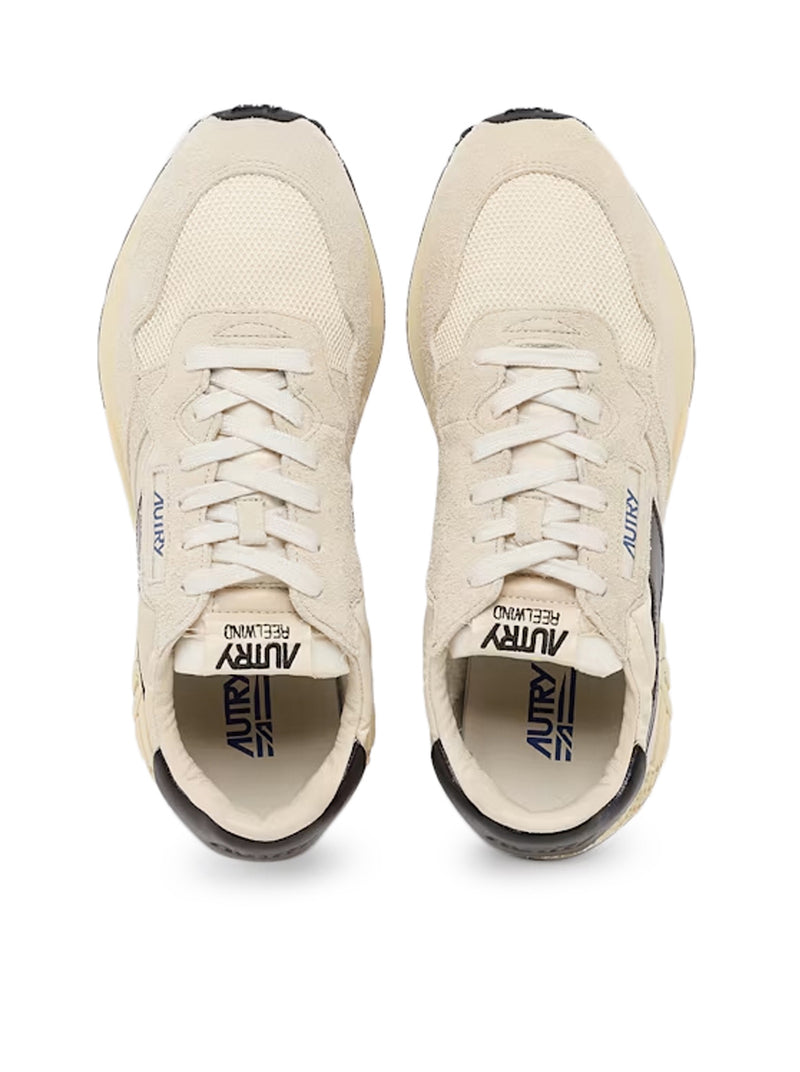 REELWIND SUEDE AND MESH SNEAKERS