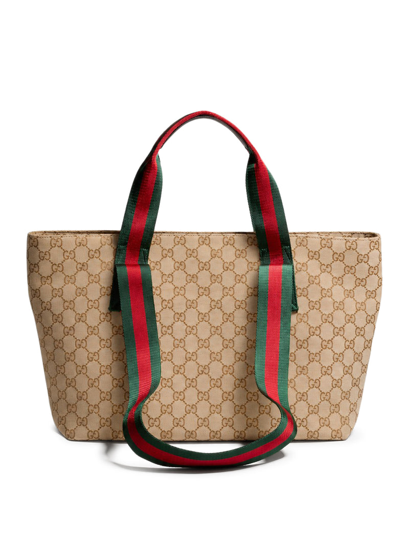SMALL GG PRINT SHOPPING BAG