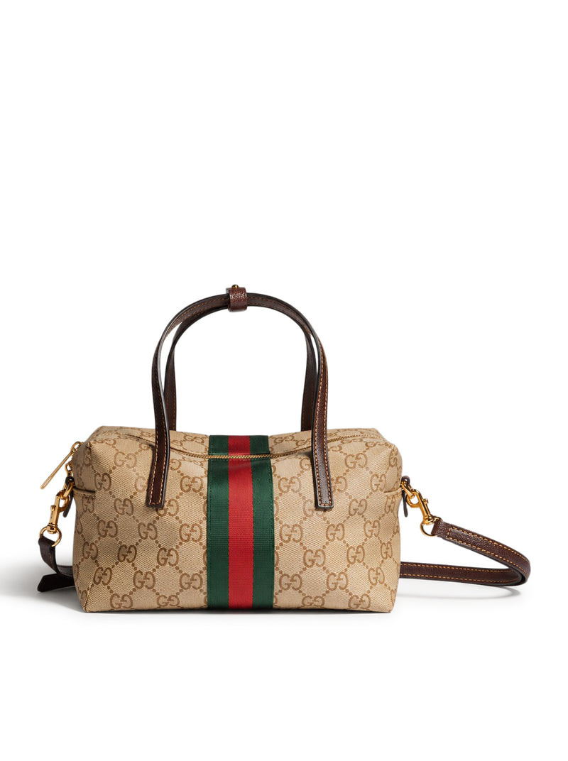MINI BOSTON BAG WITH WEB DETAIL