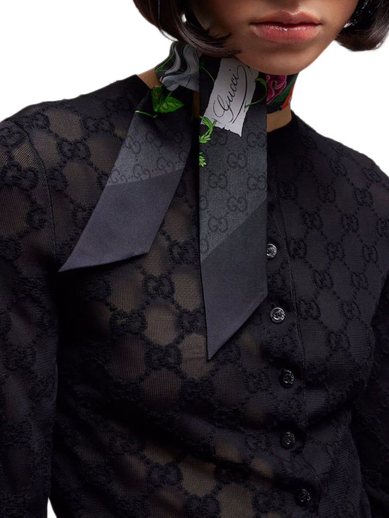 PRINTED SILK SCARF